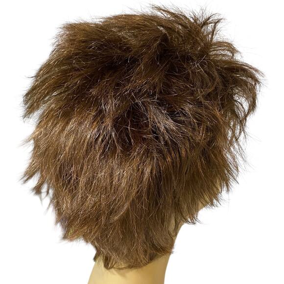 Sassy Spikey Wig - Dark Auburn Synthetic Locs, NWT - A1039 - Picture 11 of 15